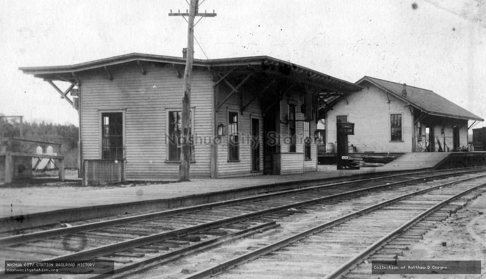 Postcard: Railroad Station, Essex, Connecticut